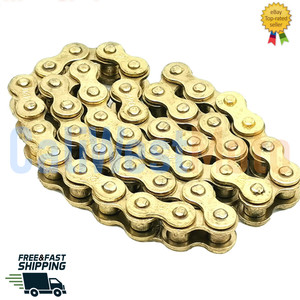 420 - 78 GOLD DRIVE CHAIN FOR SUZUKI JR50 1978 - 2006 NEW