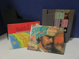 Nintendo NES Original Shingen the Ruler con Manual y Tarjeta Punta Rápida De Colección - Imagen 1 de 7