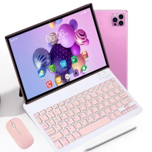 phone Tablet 10. 1 inch 8G+256G Android 12 Wifi 5G/4G Dual SIM Bundle Keyboard - Picture 1 of 17