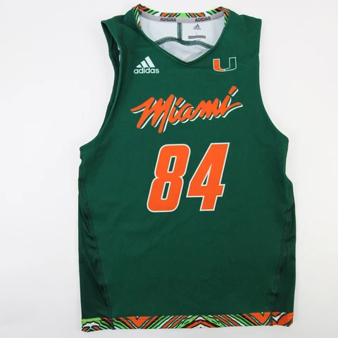 Miami Hurricanes adidas Practice Jersey - Other Men's Green New Cover