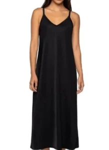 Vanity Fair Black Full Length Reversible Slip Size 32 Spin Reverse Style 10158 - Picture 1 of 11