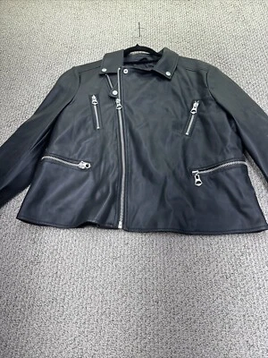 Scoop Soft Leather jacket Woman size 16-18 - Image 1 of 4