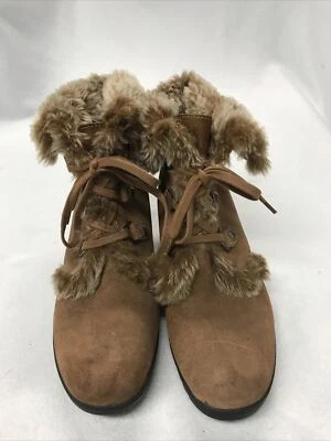 Botas Bass Clove Marrón Gamuza con Piel Sintética Mujer Talla US 10M Foto 1 de 4