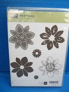 SET TIMBRI POTPOURRI STAMPIN UP PETAL - Foto 1 di 5