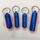 Mini Pill Box Case Bottle Holder Container Keychain Keyring Waterproof Ca
