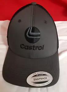 Castrol Meshback Yupoong Authentic Snapback Hat. New w/o Tags. Never Worn - Bild 1 von 6