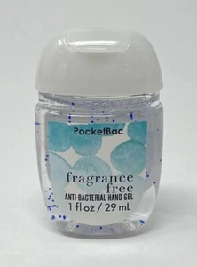 1 BATH & BODY WORKS FRAGRANCE FREE POCKETBAC ANTI BACTERIAL HAND GEL SANITIZER - Picture 1 of 4