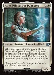 MTG Magic FIN Final Fantasy - 1x EN NM 0007 U Ashe, Princess of Dalmasca - Picture 1 of 1