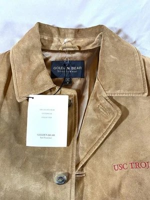 Blazer Golden Bear USC TROJANS Gamuza Mediana Ropa Deportiva Nuevo con Etiqueta Foto 1 de 4