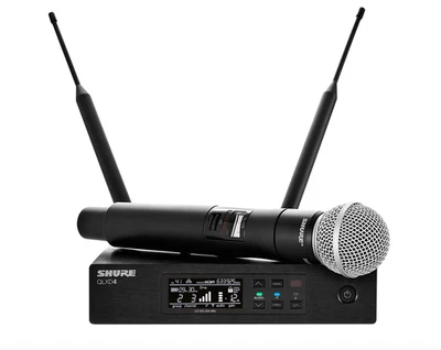 Shure QLXD24/SM58 Wireless Vocal Microphone System - Image 1 of 4