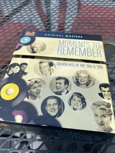 Moments To Remember Original Masters Golden Hits 50'S 60'S 4 CD Box Vol 1-6 - Picture 1 of 14