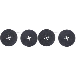 2 Pack Typewriter Ribbon Ink Office Universal Black Double-pack Color Belt - Afbeelding 1 van 6