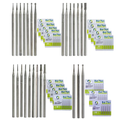 Wave Dental Carbide Burs Straight Surgical Burs HP 8 557 Round Fissure 44.5mm - Image 1 of 4