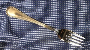 Towle BEADED ANTIQUE 18/8 Stainless Steel  7" Salad Fork - Picture 1 of 4