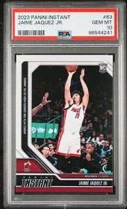 Jaime Jaquez Jr. 2023-24 Panini #63 NBA Rookie Card 1 of 183 PSA 10 Gem Mint - Picture 1 of 2