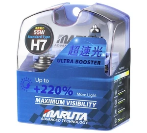 MARUTA H7 Ultra Bright Bulbs For Ford Transit 1991-2018 Headlight Upgrade - Picture 1 of 5