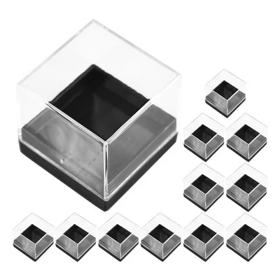 12 Pcs Specimen Collection Box Mineral Stones Storage Boxes Case - Image 1 of 4