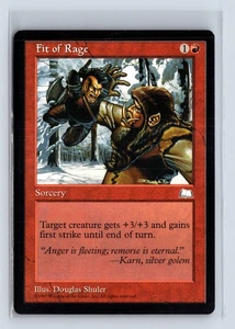 (2x) FIT OF RAGE – MTG Magic the Gathering Card – Weatherlight – Common - Picture 1 of 6