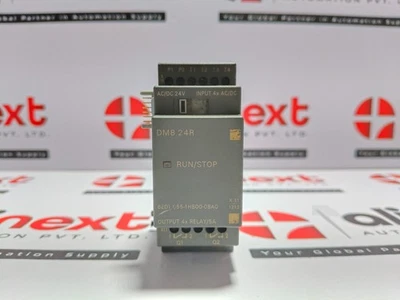 Siemens LOGO! DM8 24R expansion module 6ED1055-1HB00-0BA2 24A - Image 1 of 4