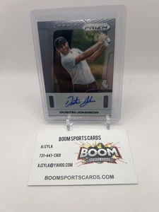 Panini Prizm LIV 2025 Golf Throwback Signatures Dustin Johnson #TS-DJ automático - Imagen 1 de 2