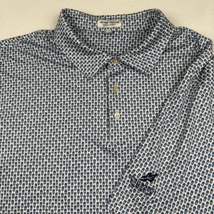 Peter Millar Poloshirt Herren 2XL Sommer Komfort Ananas Golf Stillwater Schläger - Bild 1 von 9