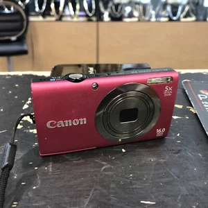 Canon PowerShot A2300 HD 16.0MP Camera w/Battery & SD And Charger - Picture 1 of 10