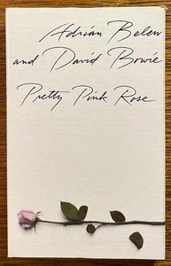 ADRIAN BELEW & DAVID BOWIE - Pretty Pink Rose - 1990 Cassette Single - USA USED - Picture 1 of 5