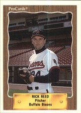 1990 Buffalo Bisons ProCards #371 Rick Reed
