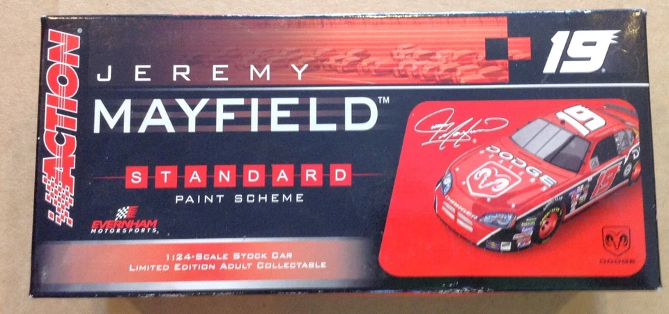 Jeremy Mayfield #19 Standard Paint Scheme 2006 Dodge Charger #1 in Series NEW - Image 1 of 4