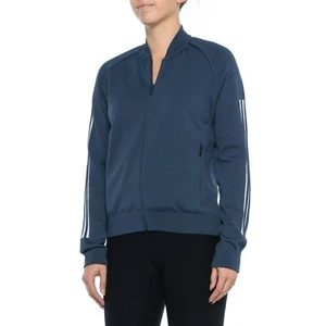 Nueva con etiquetas Chaqueta Bombardero Adidas ID para Mujer - XS, L - Azul Marino - $110 - Imagen 1 de 12
