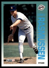 1992 Fleer Dennis Rasmussen Baseball Cards #617