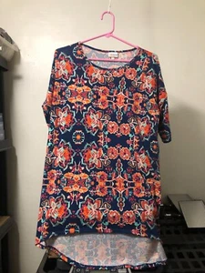 LulaRoe Damen Shirt 3/4 Arm Blumenmuster Größe XS - Bild 1 von 3