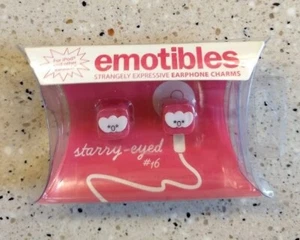 Emotibles for IPOD and other earbuds Earphone Charms Starry Eyed EMOTIBUDS - Zdjęcie 1 z 2