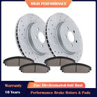 Front Brake Rotors and Ceramic Pads Kits for AWD Dodge Challenger Chrysler300 Dodge Charger