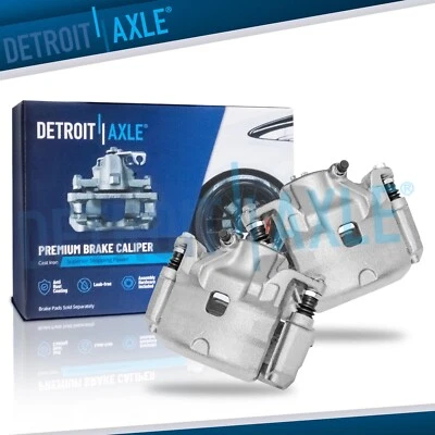 Front Disc Brake Calipers w/Bracket for 2007 2008 2009 2010 Nissan Altima Sentra - Image 1 of 4