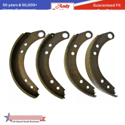 Juego de 4 zapatas de freno de tambor de rueda Coronet personalizadas para Dodge Deluxe Royal 1946-1956 Foto 1 de 4