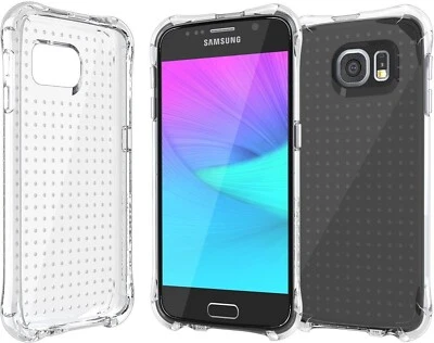 弹道珠宝半透明保护壳 适用于三星 Galaxy S6,透明 — 第 1/4 张图片