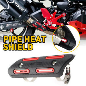 4-Stroke Pipe Heat Shield Guard Cover Exhaust Pipe Protector for Honda Yamaha