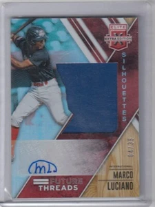 2017 Elite Marco Luciano Giants ROOKIE JUMBO TRIKOT RELIKT AUTOGRAMM AUTO RC #D35 - Bild 1 von 1