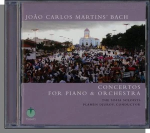 Joao Carlos Martins - Bach Concertos For Piano & Orchestra - New 2005 CD! - Picture 1 of 2