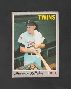 1970 O-Pee-Chee Harmon Killebrew #150 ~ Twins HOF ~~ Tough OPC!