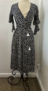 Faithfull the brand Marta midi floral romantic lightweight dress size 2 - Picture 1 of 5