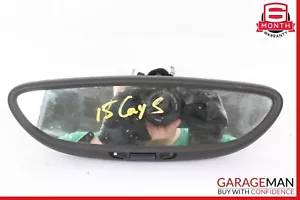 15-18 Porsche Cayenne 958 Interior Rear View Mirror Black OEM - Picture 1 of 9