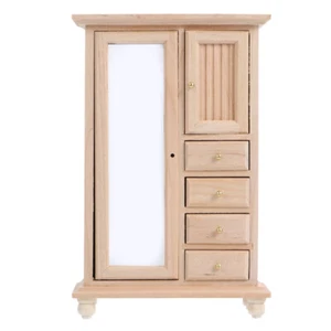Mini Mueble Modelo Armario Decorativo Armario Madera para Casa - Imagen 1 de 12