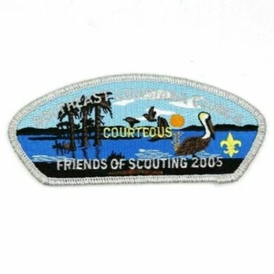 2005 FOS Courteous SA14 Southeast Louisiana Council CSP Patch Boy Scouts BSA - Picture 1 of 2