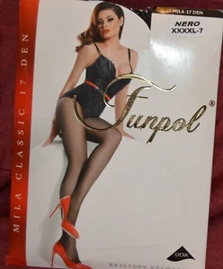 Pantimedias Funpol Classic Mila Sedosas Polonia 17 Denier Tallas Medianas-XXXXL (Bx10) - Imagen 1 de 3