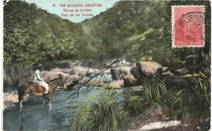 CPA Carte Postale Argentine Sierras de Cordoba Paso de las trancas 1912 VM93390o - Picture 1 of 2