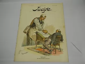 Judge Magazine Nov. 25 , 1893 - Great Graphics - Political Satire - 8N - Picture 1 of 8