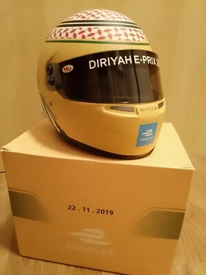 Miniaturhelm Formel E 2019 Diriyah Saudi Arabien ~ Sammlerstück NEU!!! - Bild 1 von 3