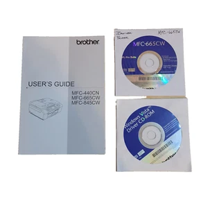 Bedienungsanleitung Brother Drucker MFC-440CN, 665CW, 845CW CD-ROM gebraucht Versand am selben Tag - Bild 1 von 3